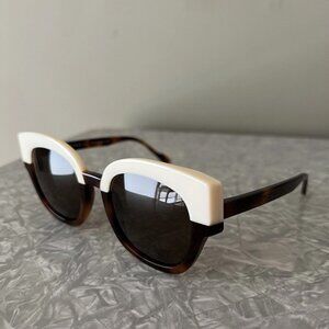 New Face a Face Paris Eames 1 Sunglasses Tortoise Ivory Mod Retro 60s With Case